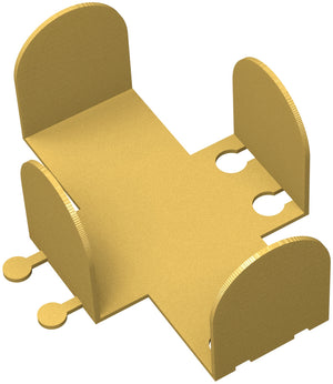 3 pcs. value set Feldherr card deck holders for Dominion - basic Treasure cards