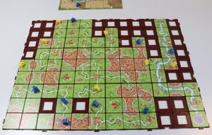 Feldherr terrain tile grid for Carcassonne - interlocking