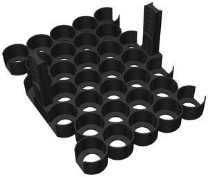 Feldherr Paint Rack for color bottles - 32 compartments