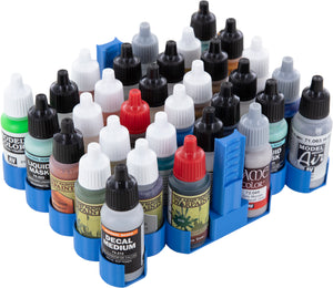 Feldherr Paint Rack for color bottles - 32 compartments