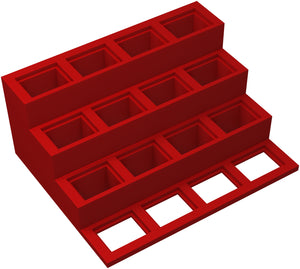 Feldherr figure pedestal for rectangular bases - 32 mm x 24 mm