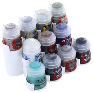 Feldherr Paint Rack for 11 Citadel paint pots (12 ml / 18 ml / 24 ml)