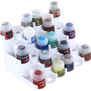 Feldherr Paint Rack for 28 Citadel paint pots (12 ml / 18 ml / 24 ml)