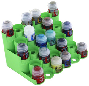 Feldherr Paint Rack for 28 Citadel paint pots (12 ml / 18 ml / 24 ml)