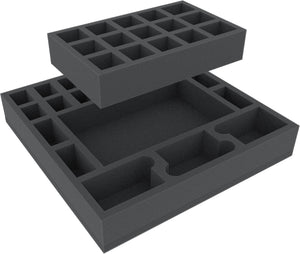 AG050ZC08 50 mm foam tray for Zombicide Black Plague - Heroes