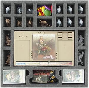 Zestaw wartości tacki na pianę dla Czarnej Plagi Zombicydu