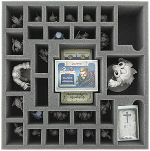 Foam tray value set for Arcadia Quest - Beyond the Grave board game box