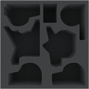 AGKA100BO 100 mm foam tray with 9 compartments for Dark Souls - The Board Game - bosses