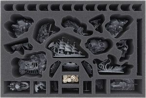 Feldherr foam tray set for Dreadfleet - board game box