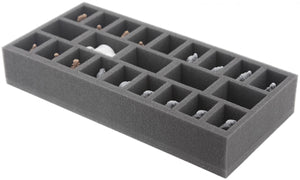 AU050ZC21 50 mm foam tray for Zombicide Zombies and Survivors