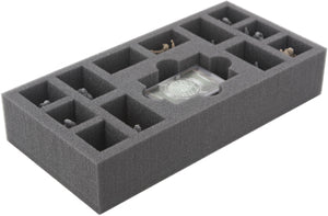 BEJH055BO 285 mm x 142,5 mm x 55 mm foam tray for Imperial Assault: Jabba's Realm