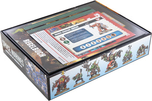 Feldherr foam set for Space Marine Adventures: Rise of the Orks - board game box