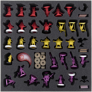 Foam tray set for Rising Sun core game