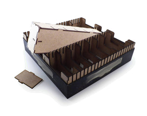 CAMI-TOKN marker box with lid for CAMI