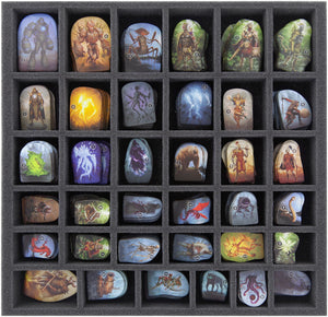 Feldherr foam set for the Gloomhaven board game box + Magnetic Box for miniatures