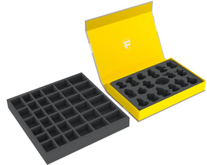 Feldherr foam set for the Gloomhaven board game box + Magnetic Box for miniatures
