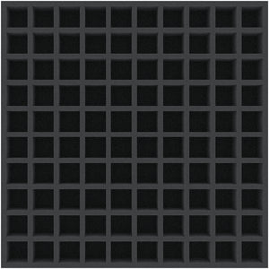 CP060A001 500 mm x 500 mm x 60 mm Feldherr foam tray for 100 small bottles