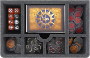 Feldherr foam set for Citadel Skirmish Figure Case - 14 Miniatures + game materials