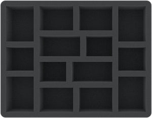 Feldherr Warband Shelter Storage Box for mixed sized tabletop miniatures