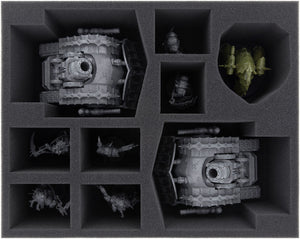 Feldherr Storage Box DSLB310 for Warhammer 40,000 Conquest: Death Guard + Space Marines