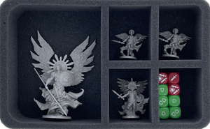 Feldherr Storage Box Set with 1x DSLB310 + 1x FSLB310 + 2x FSLB150 for Massive Darkness 2: Hellscape - Kickstarter Gameplay All-In Pledge