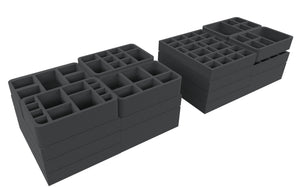 Feldherr Storage Box Set with 1x DSLB310 + 1x FSLB310 + 2x FSLB150 for Massive Darkness 2: Hellscape - Kickstarter Gameplay All-In Pledge