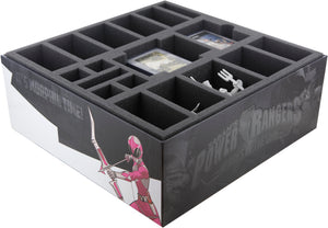 Feldherr foam set for Power Rangers: Heroes of the Grid - board game box