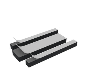 Hard foam insert compatible with Apple iPad, Samsung and Microsoft Surface Go for Auer Case CP 6433