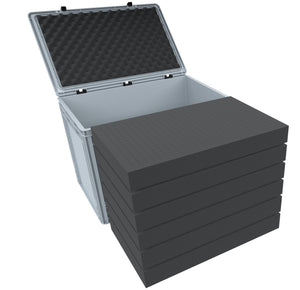 ED 64/42 HG Eurocontainer Case / Euro Box 600 x 400 x 435 mm inclusive pick and pluck foam