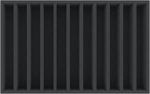 EU065A002 Feldherr foam insert for model railway - H0 scale - 11 compartments - for upright storage