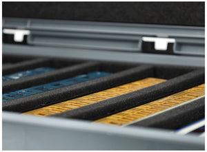 Feldherr Eurobox 60 x 40 cm Set for model railway - 00 scale - 8 compartments - foam insert for horizontal storage