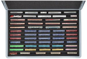 Feldherr Eurobox 60 x 40 cm Set for model railway - Z scale - 12 compartments - foam insert for horizontal storage