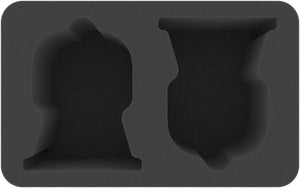HS105A001 Feldherr foam tray for Adeptus Titanicus: 2 Warbringer Nemesis Titans