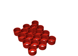 Feldherr Paint Rack for Citadel paint pots (18 ml / 24 ml) - 18 compartments