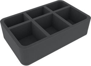 HS070A019 Feldherr foam tray for Space Marines - 6 compartments