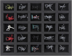 FS035A012 Feldherr foam tray for Adeptus Mechanicus - 25 compartments