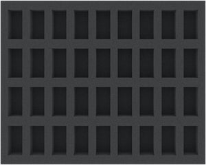 FS035A004 35 mm foam tray for miniatures in 1:72 scale (20 mm) – 36 compartments