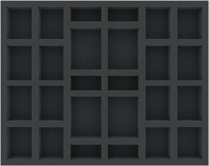 FS035XW02 35 mm full-size Foam Tray for 26 Star Wars X-WING Starfighters