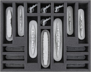 FS045A005 Feldherr foam tray for Victory at Sea - 17 compartments