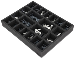 FS050A121 Feldherr foam tray for Tribes of Orcs and Goblins - 22 compartments
