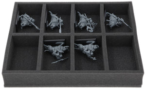 FS055A010 Feldherr foam tray for Orc & Goblin Tribes - 8 compartments