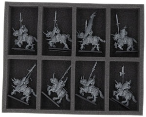 FS055A011 Feldherr foam tray for Warriors of Chaos - 8 Compartments