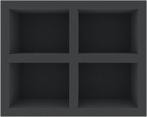 FS100A009 Feldherr foam tray for Orks - 4 compartments