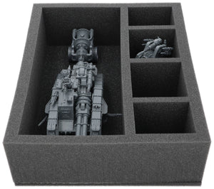 FS100A011 Feldherr foam tray for Solar Auxilia - 5 compartments