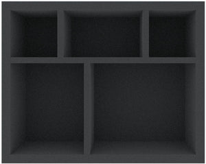 FS100A012 Feldherr foam tray for Solar Auxilia - 5 compartments