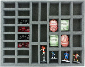 FSBR040BO Taca piankowa Full-Size 40 mm z 34 przedziałami