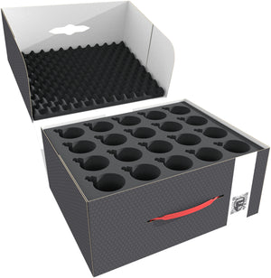 Feldherr Storage Box FSLB150 for 40 Christmas baubles diameter 50 mm