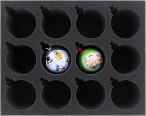Feldherr Storage Box FSLB250 for 36 Christmas baubles diameter 70 mm