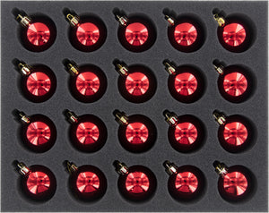 Feldherr Storage Box FSLB250 for 80 Christmas baubles diameter 50 mm