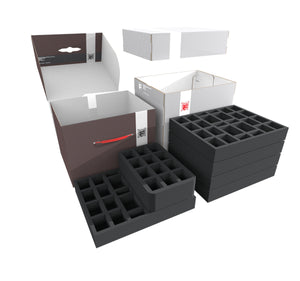 Feldherr Storage Box-Set for Marvel United + Marvel United: X-Men - Kickstarter Complete Set - miniatures only